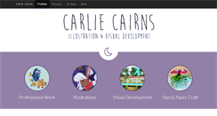 Desktop Screenshot of carliecairns.com